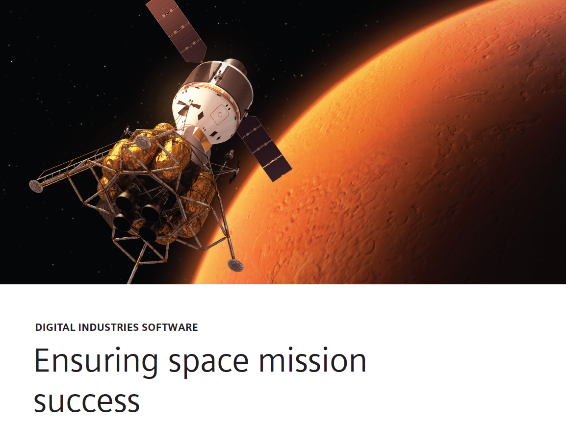 Siemens SW Ensuring space mission success White Paper Thumbnail