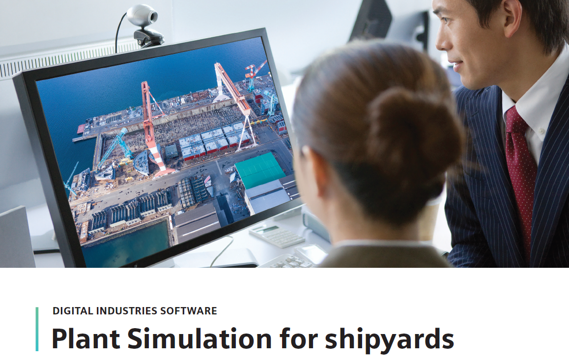 Siemens SW Plant Simulation for Shipyards Fact Sheet Thumbnail