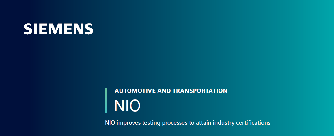 Siemens SW NIO Case Study