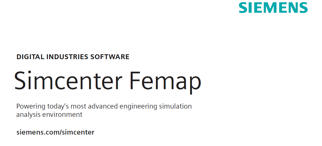 Siemens SW Simcenter Femap E-Book Thumbnail