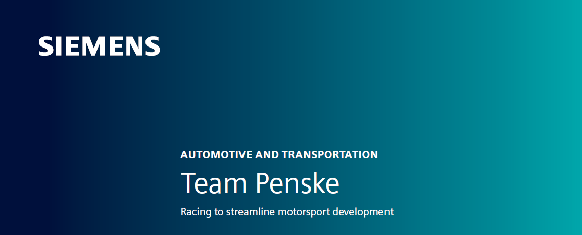 Siemens SW Team Penske Case Study Thumbnail
